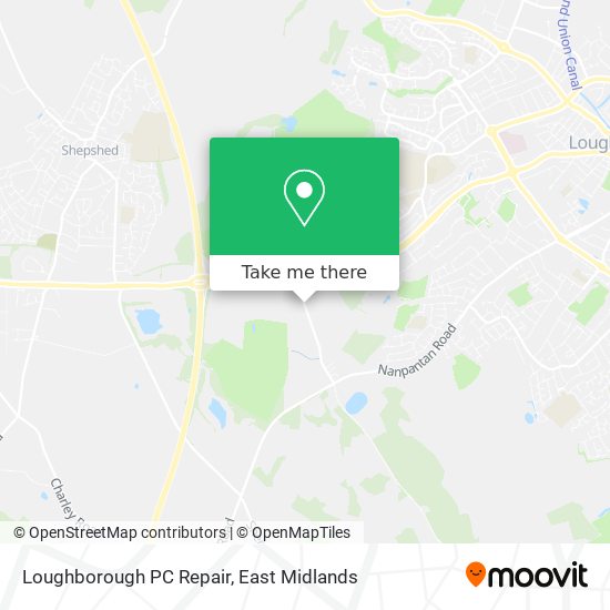 Loughborough PC Repair map