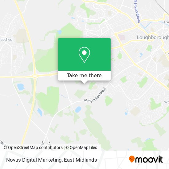 Novus Digital Marketing map