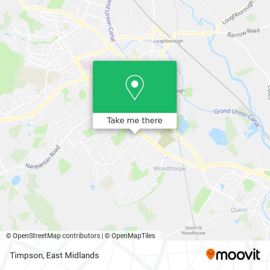 Timpson map