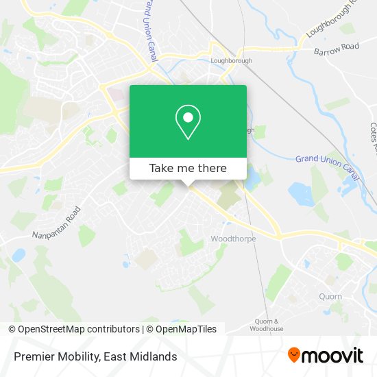 Premier Mobility map