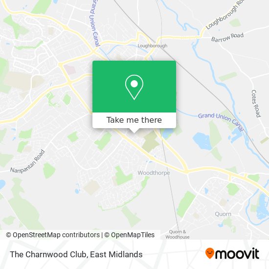 The Charnwood Club map