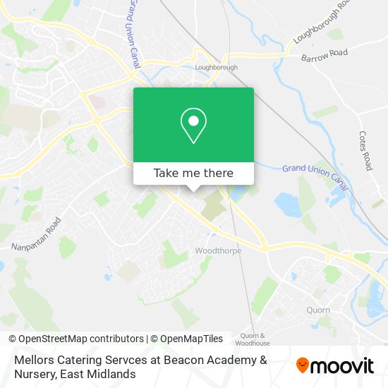 Mellors Catering Servces at Beacon Academy & Nursery map