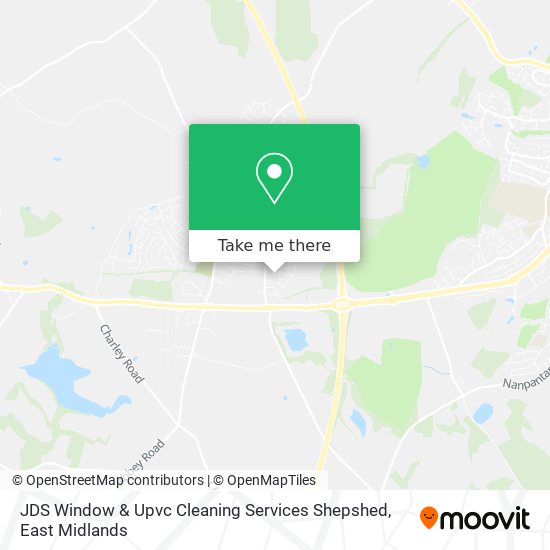 JDS Window & Upvc Cleaning Services Shepshed map