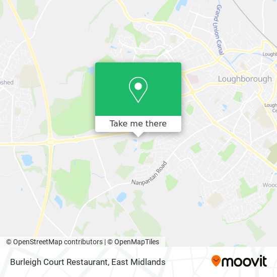 Burleigh Court Restaurant map