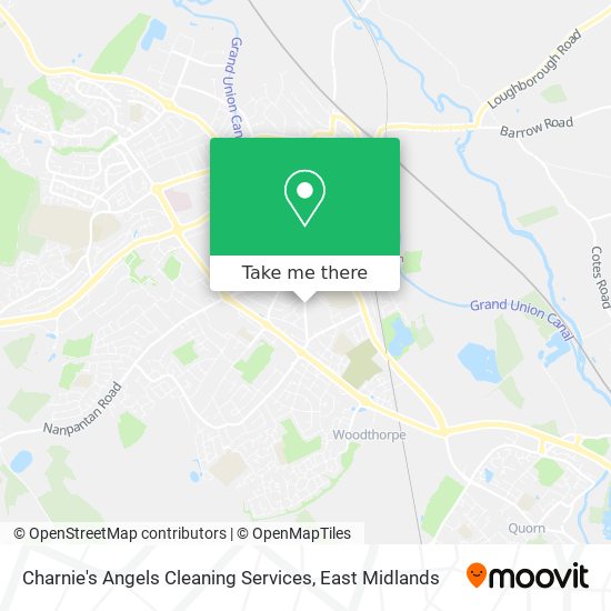 Charnie's Angels Cleaning Services map