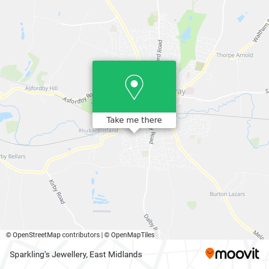 Sparkling's Jewellery map