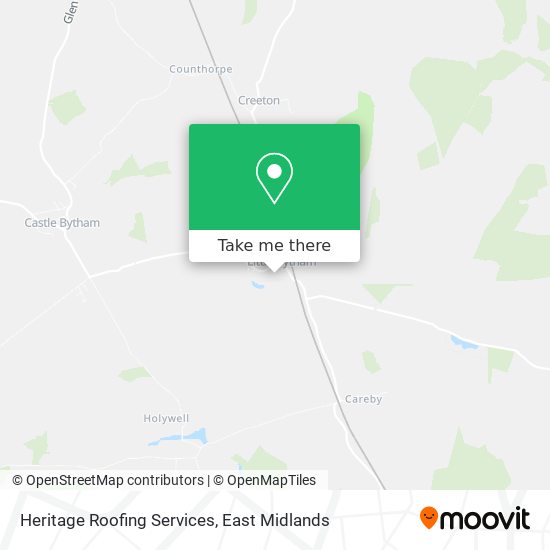 Heritage Roofing Services map