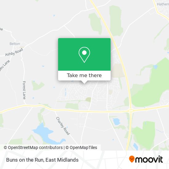 Buns on the Run map