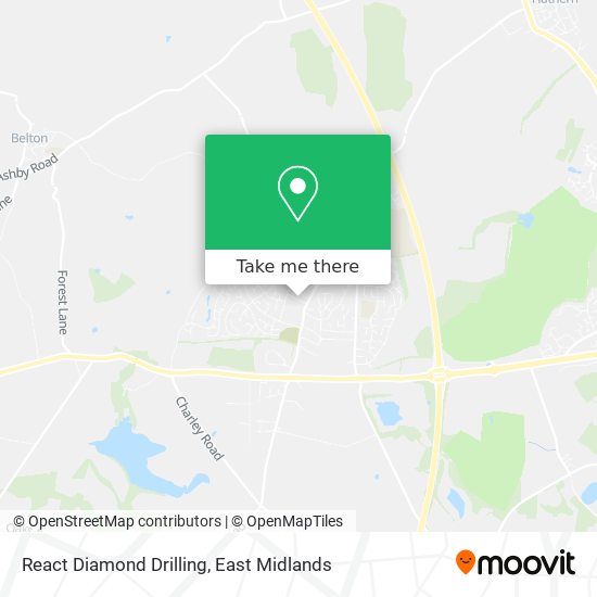 React Diamond Drilling map