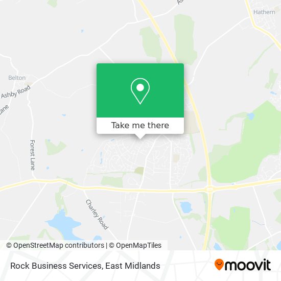 Rock Business Services map