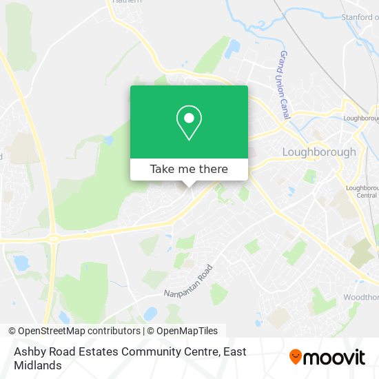 Ashby Road Estates Community Centre map