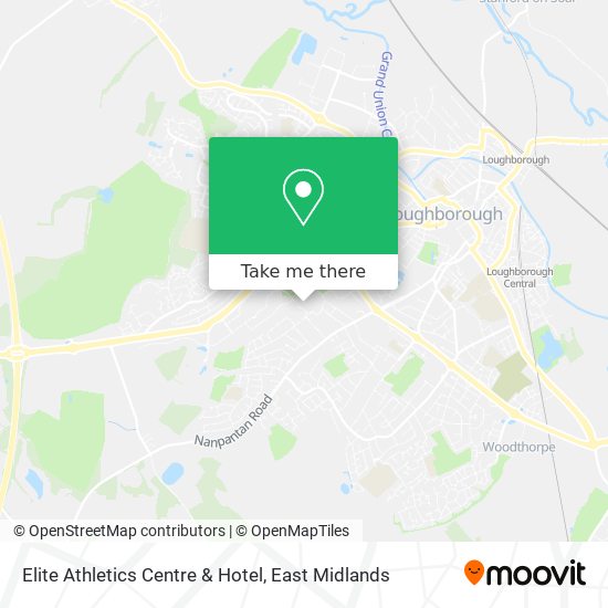 Elite Athletics Centre & Hotel map