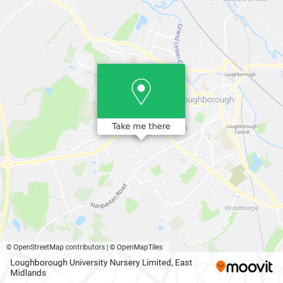 Loughborough University Nursery Limited map