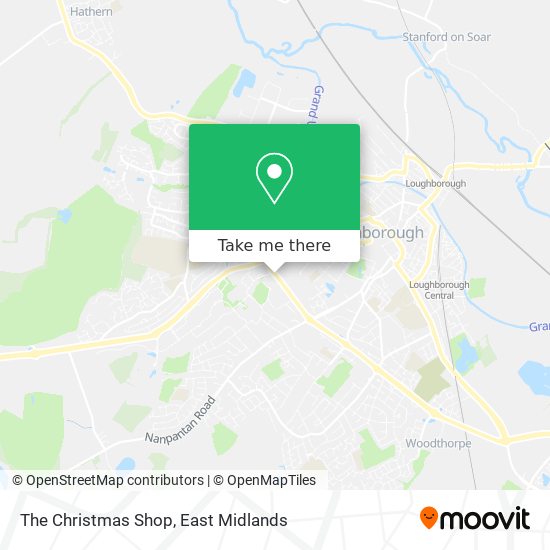 The Christmas Shop map