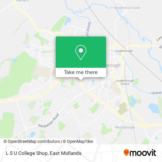 L S U College Shop map