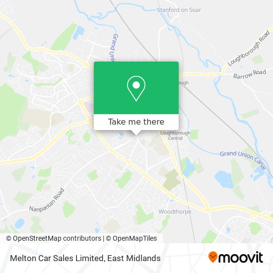 Melton Car Sales Limited map