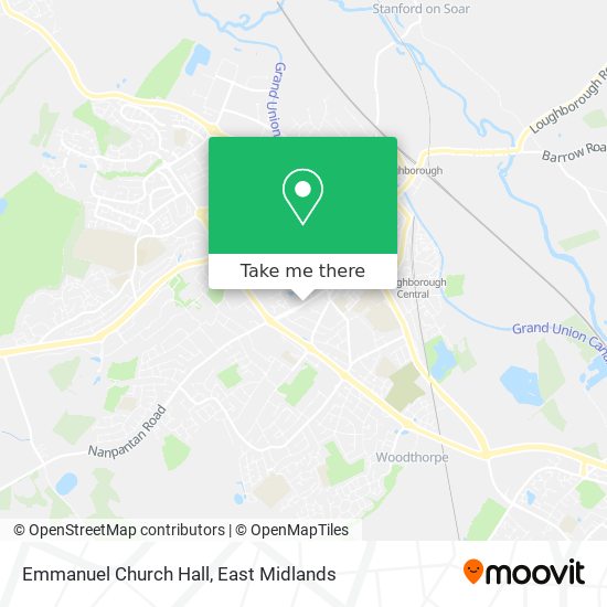 Emmanuel Church Hall map