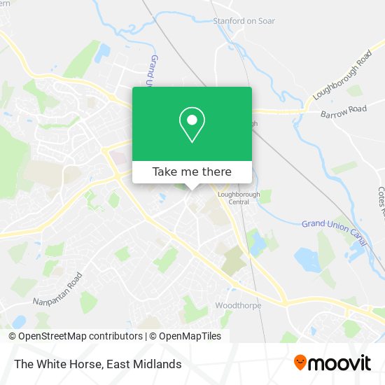 The White Horse map