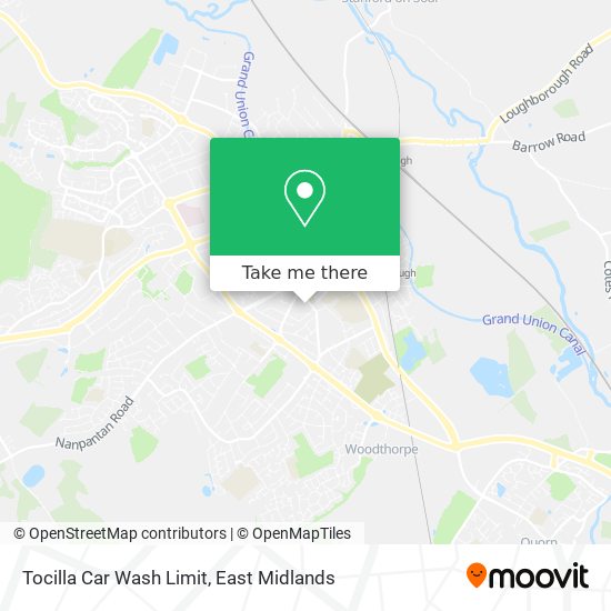 Tocilla Car Wash Limit map