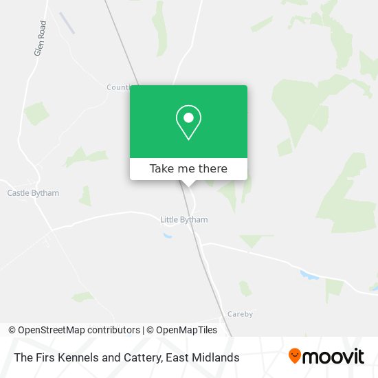 The Firs Kennels and Cattery map