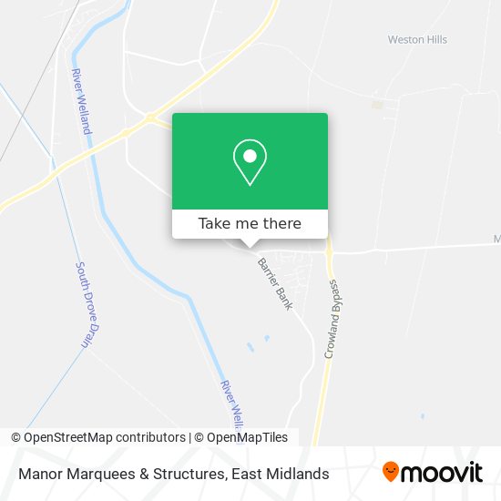 Manor Marquees & Structures map