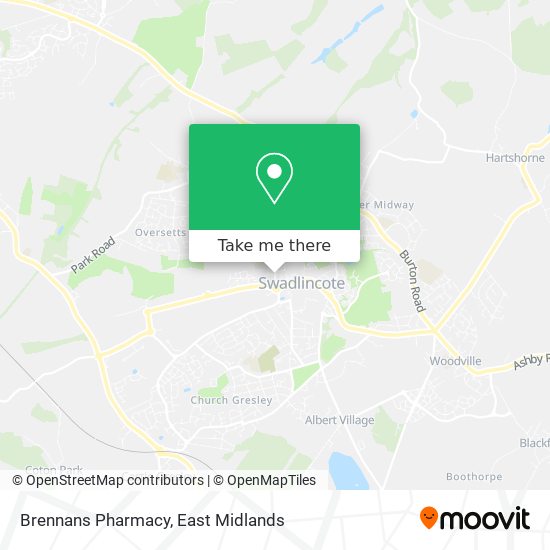 Brennans Pharmacy map