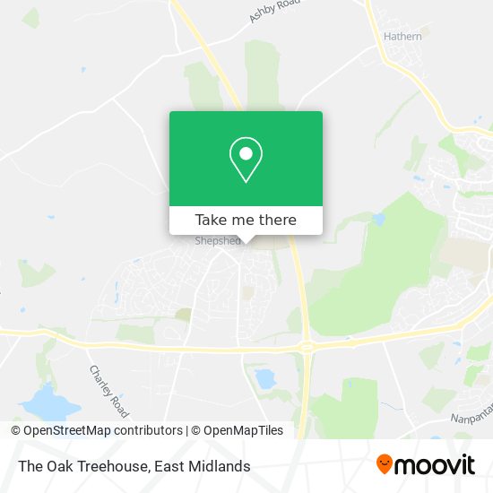 The Oak Treehouse map