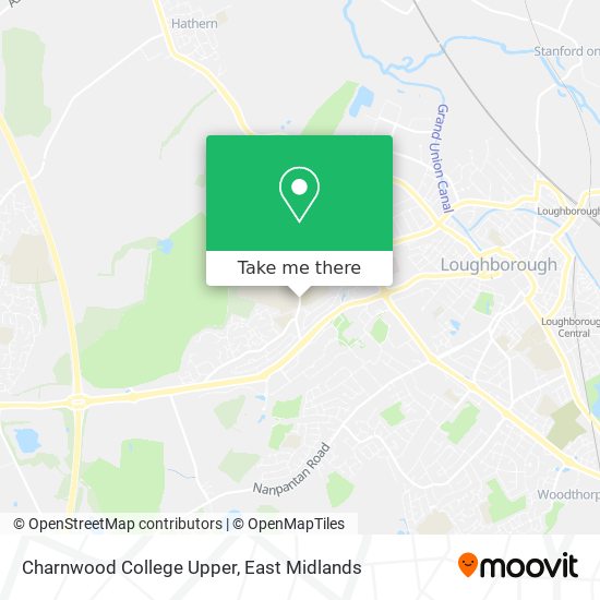 Charnwood College Upper map