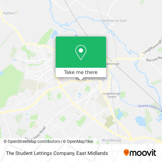 The Student Lettings Company map