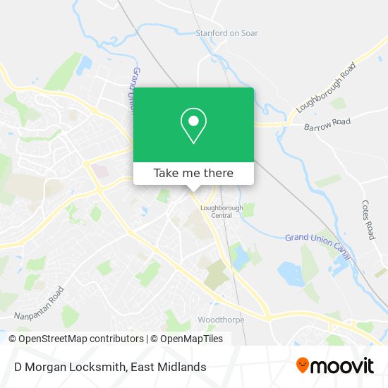 D Morgan Locksmith map