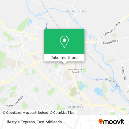 Lifestyle Express map