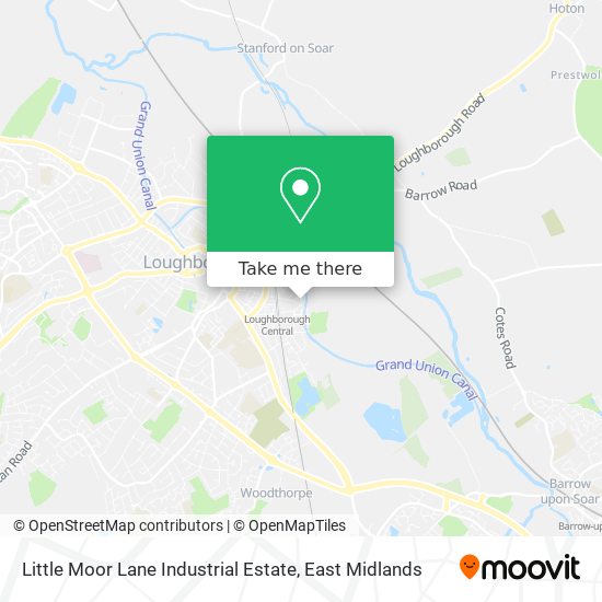 Little Moor Lane Industrial Estate map