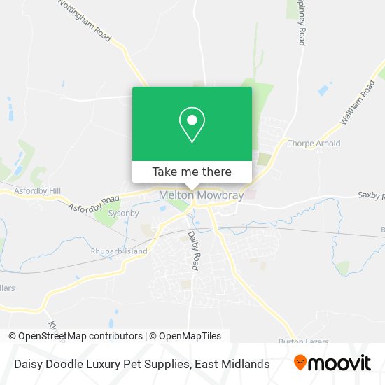 Daisy Doodle Luxury Pet Supplies map