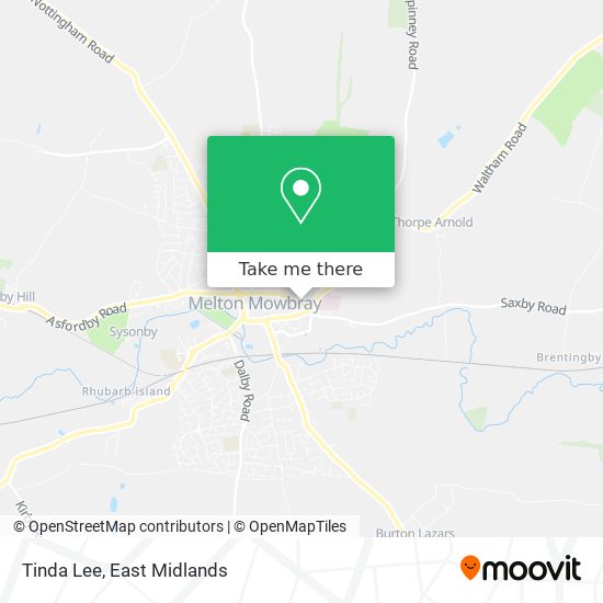 Tinda Lee map