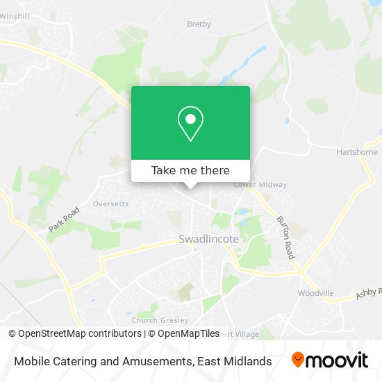 Mobile Catering and Amusements map