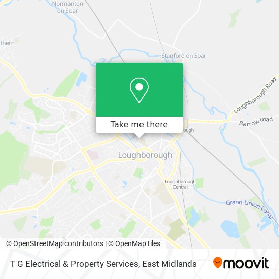 T G Electrical & Property Services map