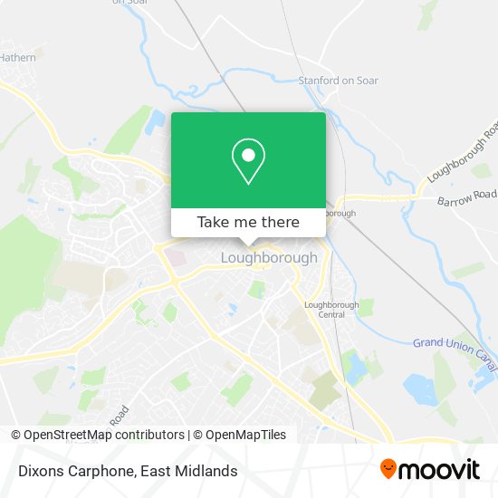 Dixons Carphone map