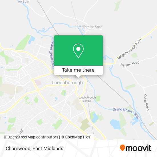 Charnwood map