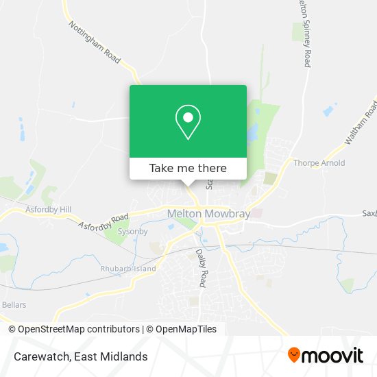 Carewatch map