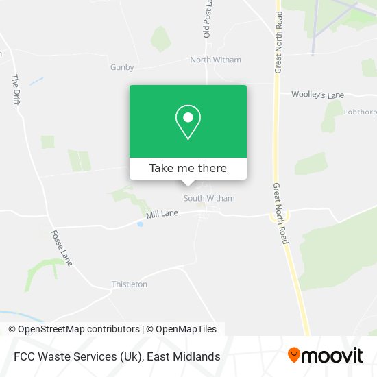 FCC Waste Services (Uk) map