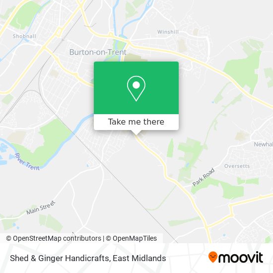 Shed & Ginger Handicrafts map