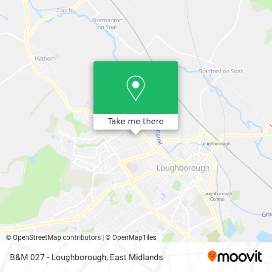 B&M 027 - Loughborough map