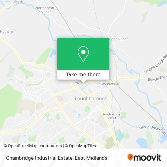 Chainbridge Industrial Estate map