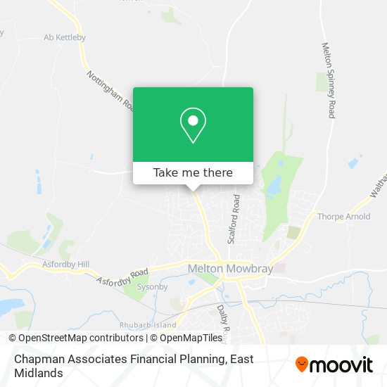 Chapman Associates Financial Planning map