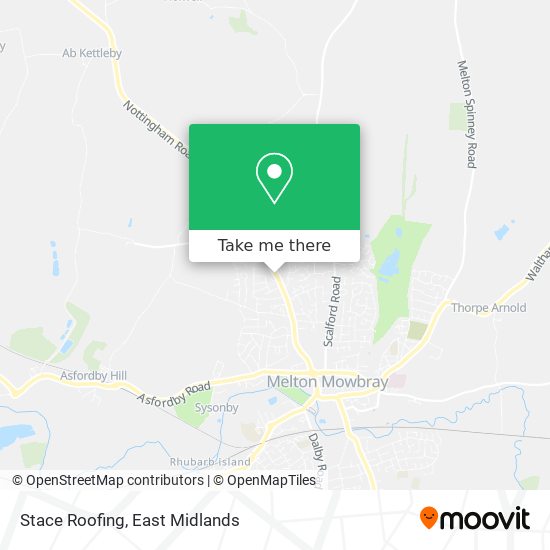 Stace Roofing map