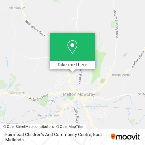 Fairmead Children's And Community Centre map