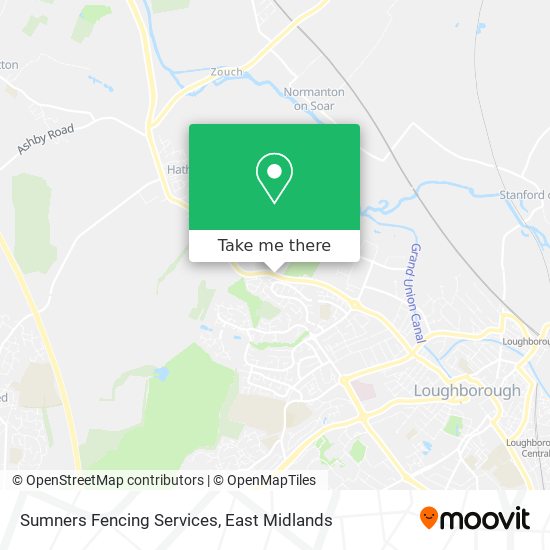 Sumners Fencing Services map