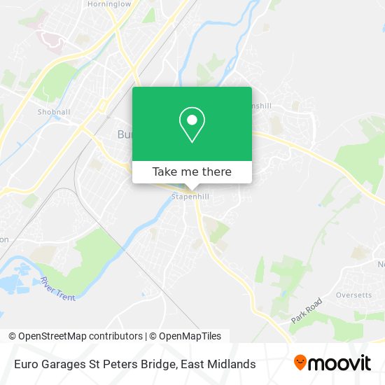 Euro Garages St Peters Bridge map