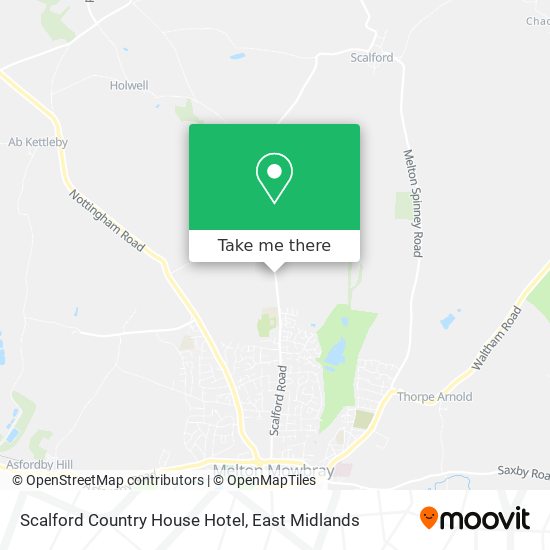 Scalford Country House Hotel map