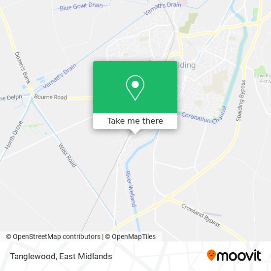 Tanglewood map